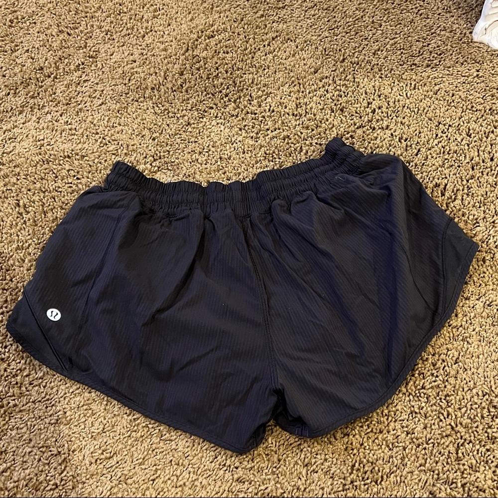 Hotty hot lululemon LR short size 6 dark grey